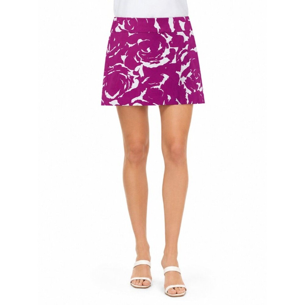 J. Crew Stretch Floral Mini Skirt Size 8 NWOT